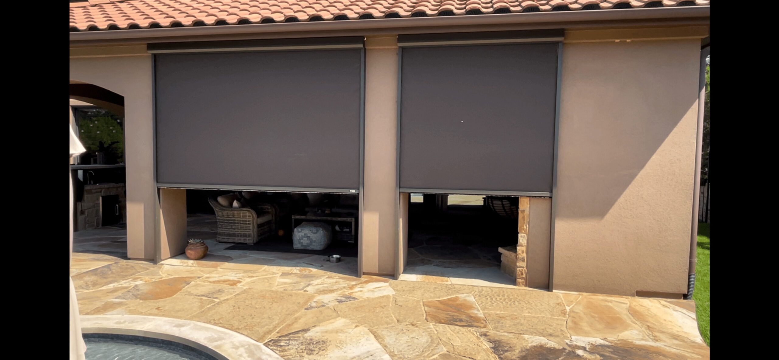 motorized patio screens