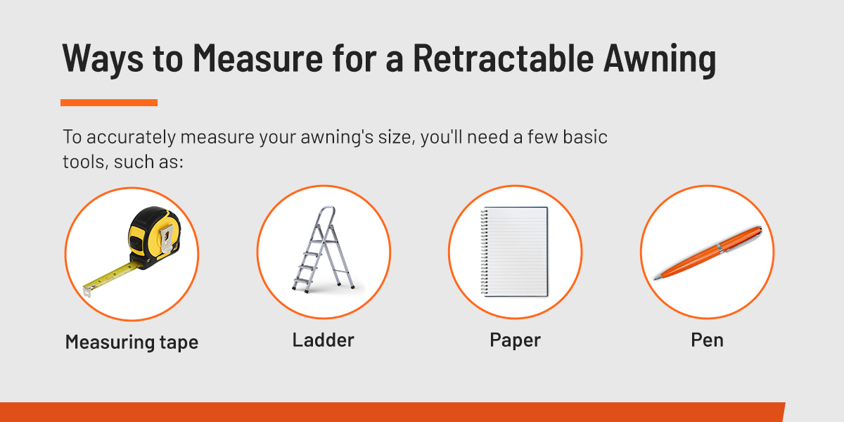 Ways to Measure for a Retractable Awning